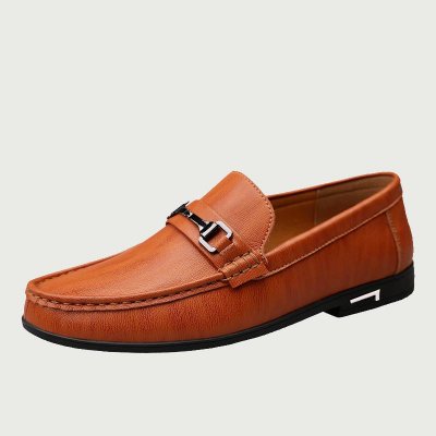 Newest Men Shoes Casual Light Breathable Genuine Leather Shoes Men Flat Men Loafers Slip on Soft Moccasins Driving Shoes Summer